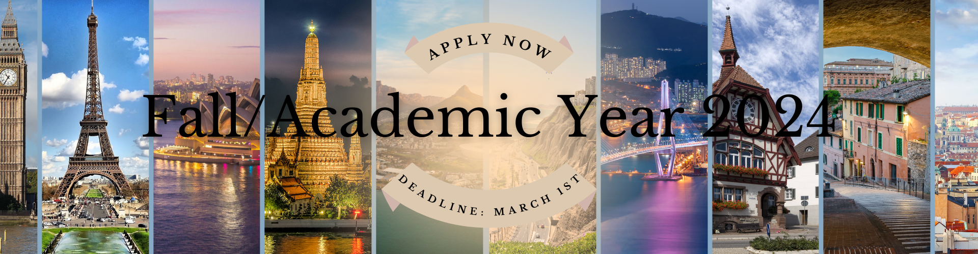 Fall 2024 & Academic Year 2024 Deadline March 1st