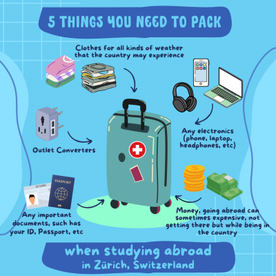 5 things you need to pack when studying abroad in Switzerland
